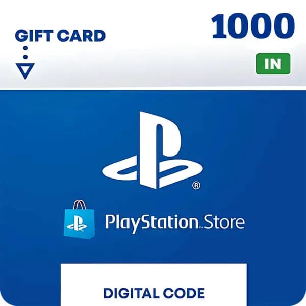 PlayStation Network Card PSN 1000 INR (IN)