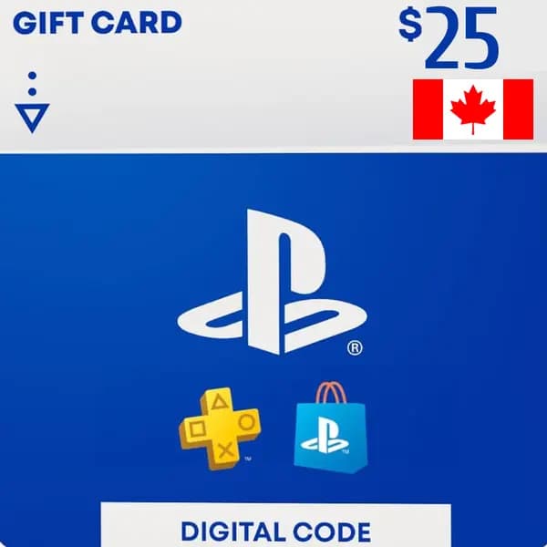 PlayStation Network Card PSN 25 CAD (CA)