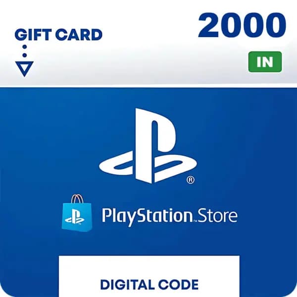 PlayStation Network Card PSN 2000 INR (IN)