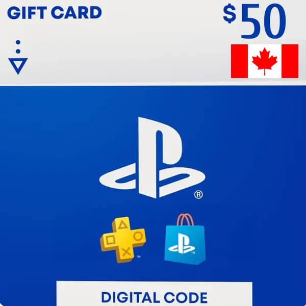 PlayStation Network Card PSN 50 CAD (CA)