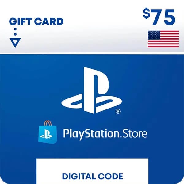 PlayStation Network Card PSN 75 USD (USA)