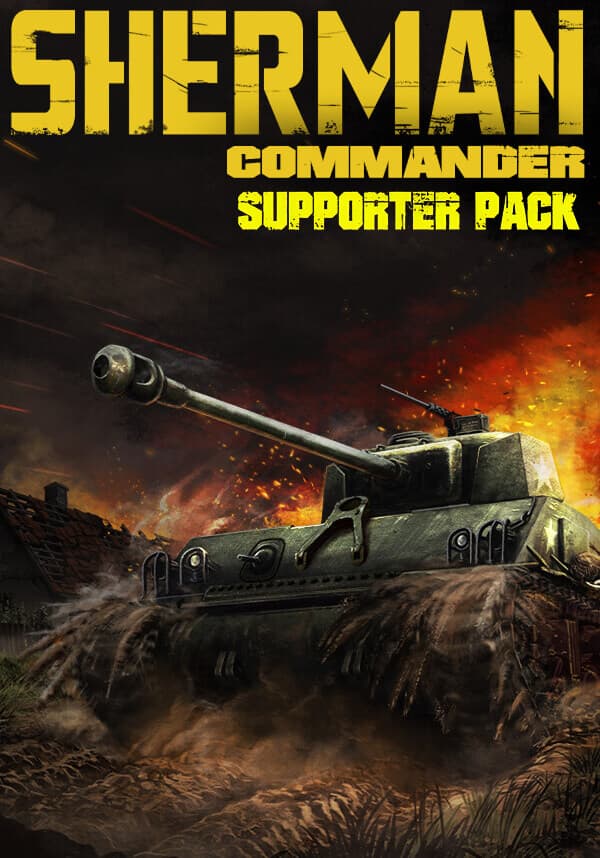 Sherman Commander - Supporter Pack