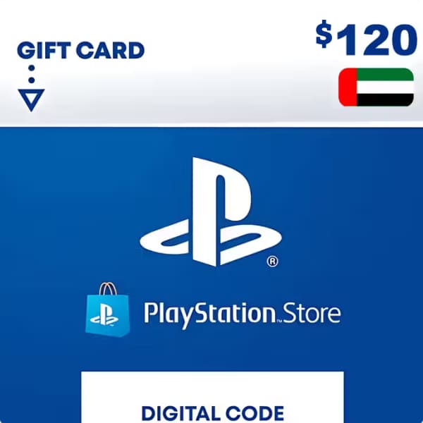 PlayStation Network Card PSN 120 USD (UAE)