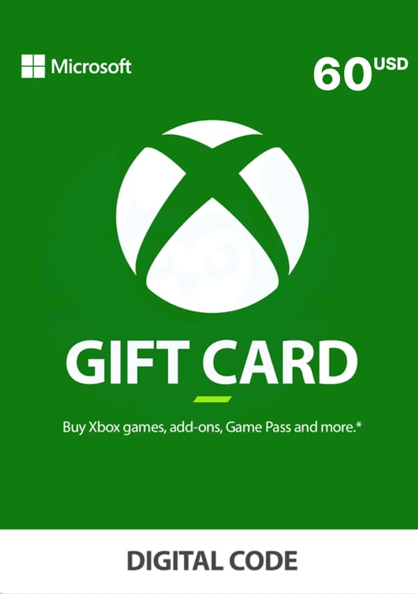 Xbox Live Gift Card 60 USD (US)