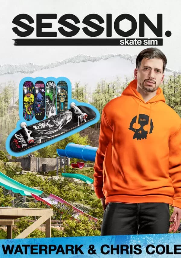 Session: Skate Sim Waterpark & Chris Cole