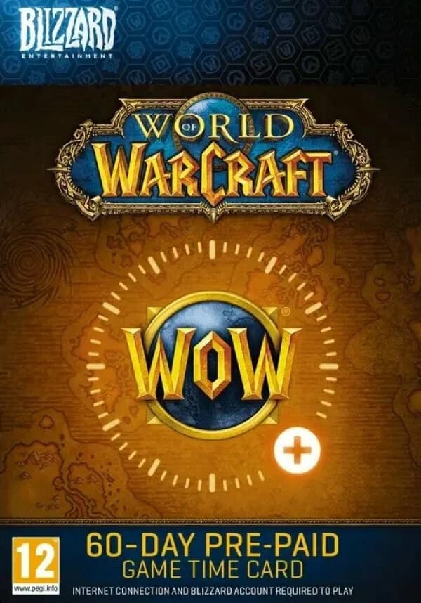 Blizzard - 60 days gametime EUR
