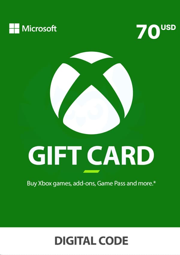 Xbox Live Gift Card 70 USD (US)