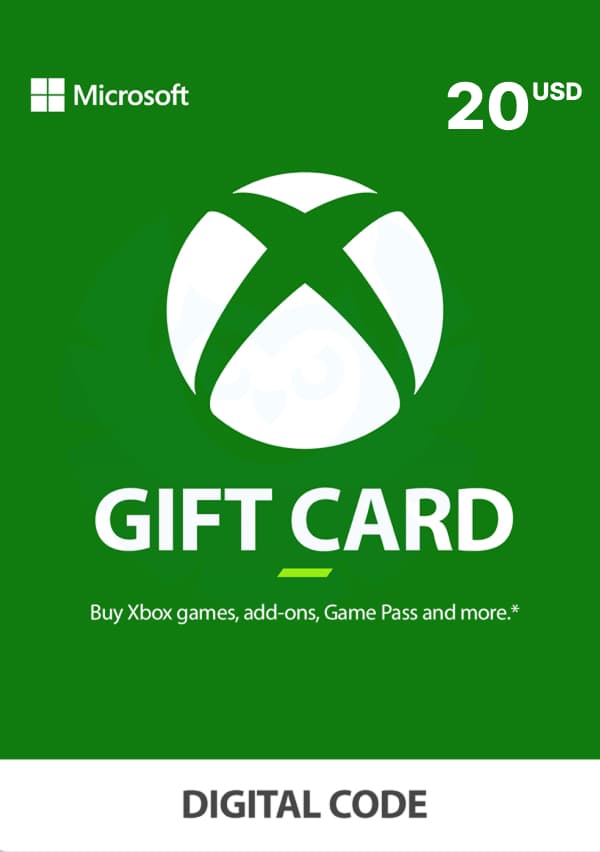 Xbox Live Gift Card 20 USD (US)