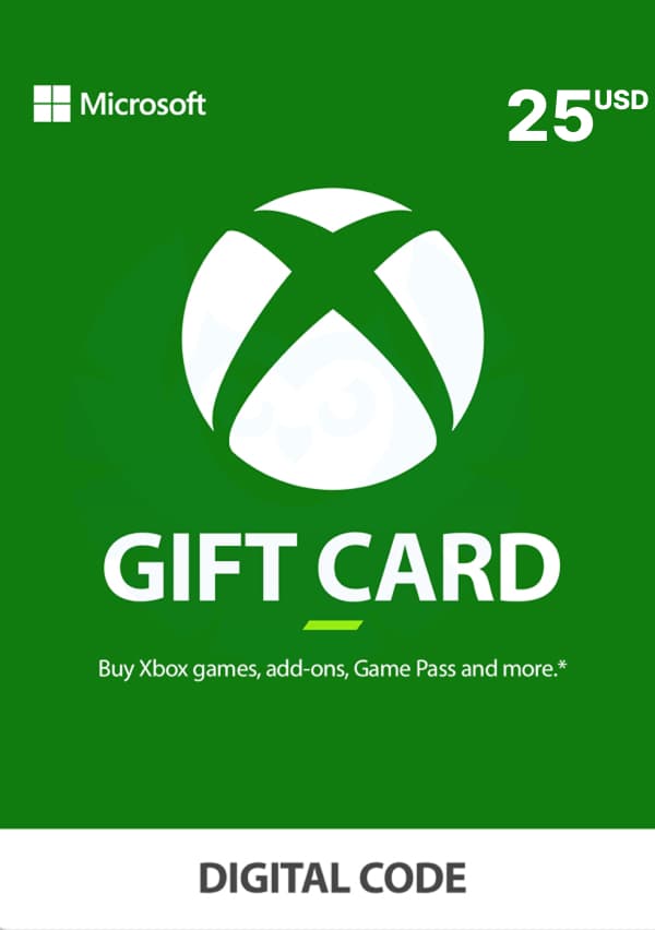 Xbox Live Gift Card 25 USD (US)