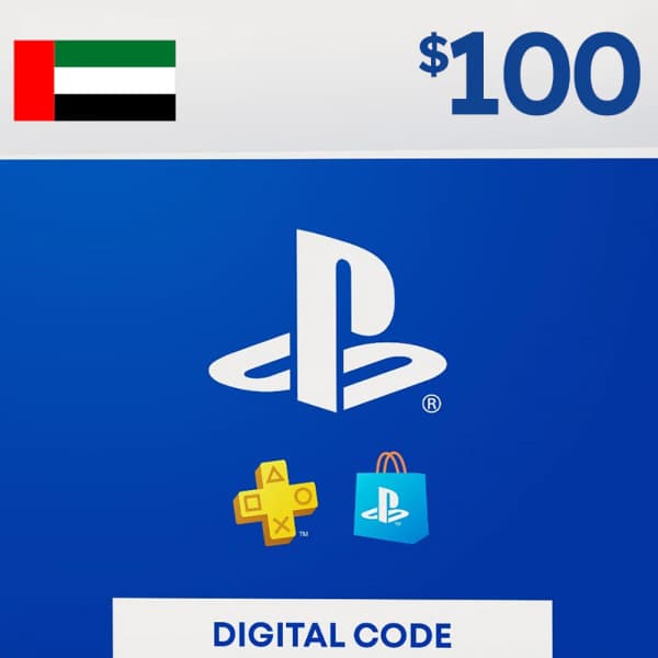 PlayStation Network Card PSN 100 USD (UAE)