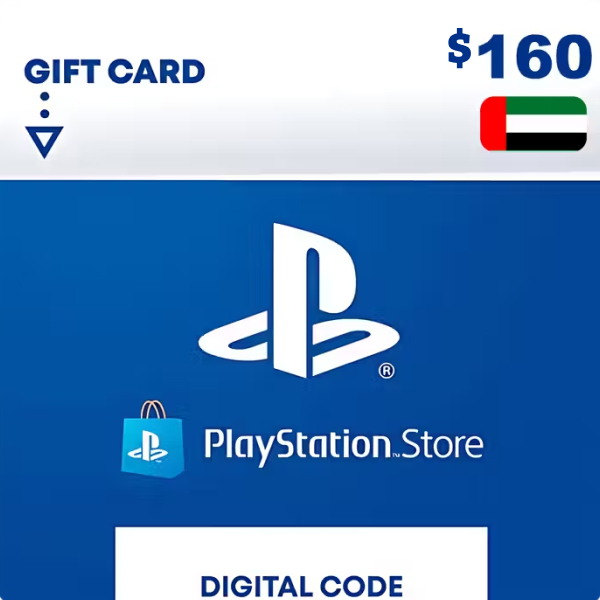 PlayStation Network Card PSN 160 USD (UAE)