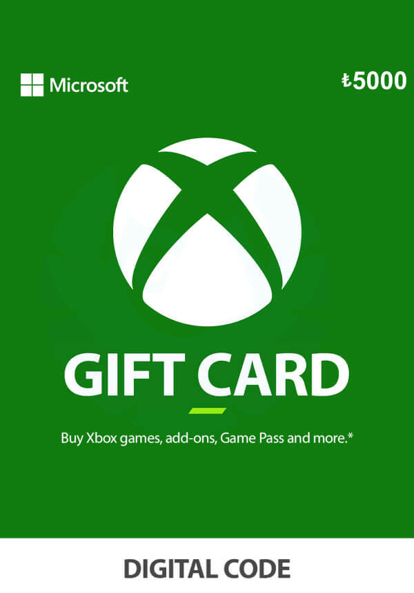 XBOX Live Gift Card 5000 TRY (Turkey)