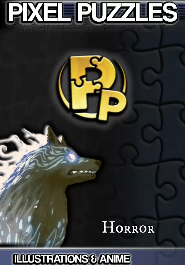 Pixel Puzzles Illustrations & Anime - Jigsaw Pack: Horror