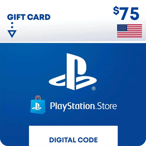 PlayStation Network Card PSN 75 USD (USA)