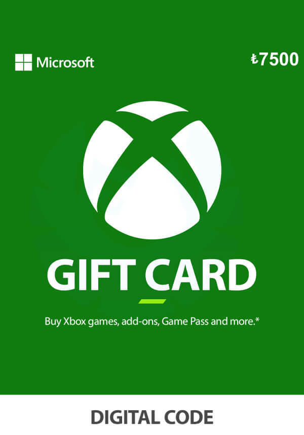 XBOX Live Gift Card 7500 TRY (Turkey)