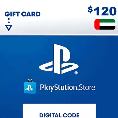 PlayStation Network Card PSN 120 USD (UAE)